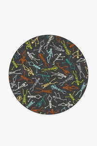 Bone Dance Technicolor Rug