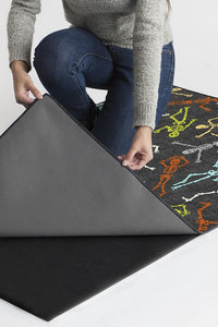Bone Dance Technicolor Rug