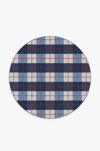 Buffalo Plaid Red & Blue Rug