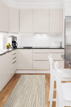Load image into Gallery viewer, Caspian Stripe Natural Rug
