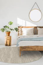 Load image into Gallery viewer, Caspian Stripe Natural Rug
