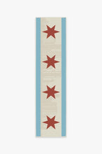 Load image into Gallery viewer, Chicago Flag Rug
