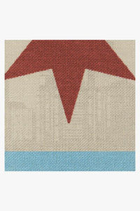 Chicago Flag Rug