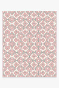 Chloe Trellis Pink Rug