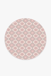 Chloe Trellis Pink Rug