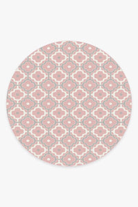 Chloe Trellis Pink Rug