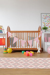 Chloe Trellis Pink Rug