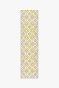 Chloe Trellis Yellow Rug
