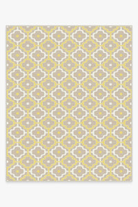 Chloe Trellis Yellow Rug