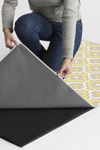 Chloe Trellis Yellow Rug