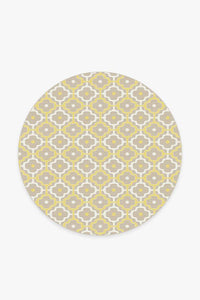 Chloe Trellis Yellow Rug