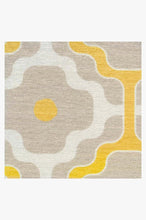 Load image into Gallery viewer, Chloe Trellis Yellow Rug
