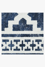 Load image into Gallery viewer, Outdoor Cleo Trellis Royal Blue Rug
