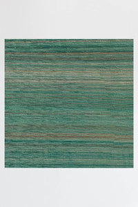Coastal Linear Stripe Aqua Rug
