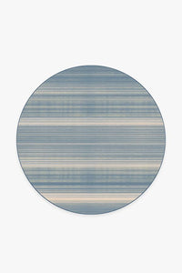 Coastal Linear Stripe Slate Rug