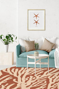 Coral Mauve Rug