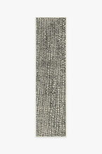 Load image into Gallery viewer, Crackle Black &amp; White Rug
