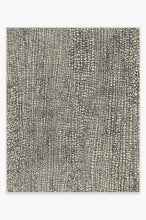 Load image into Gallery viewer, Crackle Black &amp; White Rug
