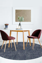 Load image into Gallery viewer, Crosshatch Sapphire Rug
