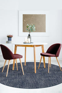 Crosshatch Sapphire Rug