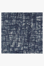 Load image into Gallery viewer, Crosshatch Sapphire Rug

