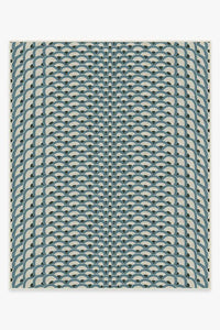 Cynthia Rowley Lamella Jade Rug