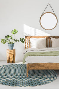 Cynthia Rowley Lamella Jade Rug