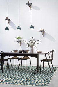 Cynthia Rowley Lamella Jade Rug