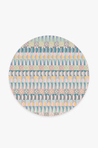 Cynthia Rowley Petals Multicolor Rug