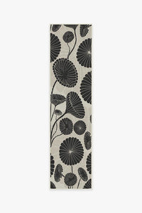 Cynthia Rowley Pompom Black & White Rug