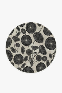 Cynthia Rowley Pompom Black & White Rug