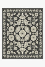 Load image into Gallery viewer, Cynthia Rowley Suzani Black Rug
