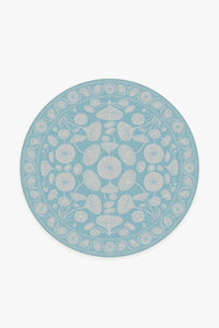 Cynthia Rowley Suzani Powder Blue Rug