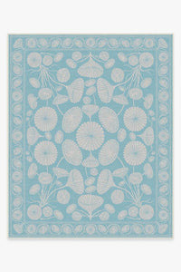 Cynthia Rowley Suzani Powder Blue Rug