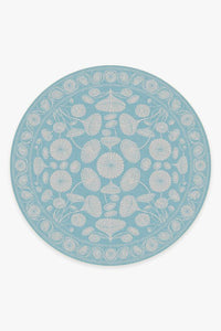 Cynthia Rowley Suzani Powder Blue Rug