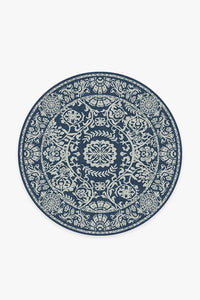 Delphina Navy Blue Rug