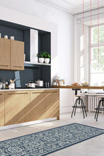 Load image into Gallery viewer, Delphina Navy Blue Rug
