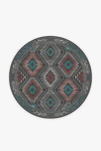 Dessa Diamond Charcoal Rug