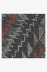 Dessa Diamond Charcoal Rug