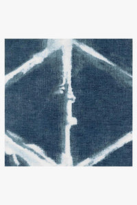 Diamond Shibori Navy Rug