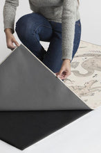 Load image into Gallery viewer, Dinosaur Parade Warm Grey Rug
