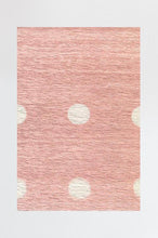 Load image into Gallery viewer, Dot Border Pink Rug
