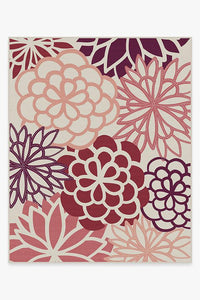 Emma Floral Rouge Pink Rug