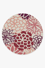Load image into Gallery viewer, Emma Floral Rouge Pink Rug
