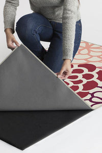 Emma Floral Rouge Pink Rug