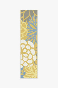 Emma Floral Yellow Rug