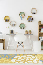 Load image into Gallery viewer, Emma Floral Yellow Rug
