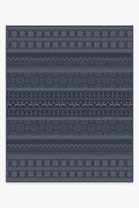 Fair Isle Blue Rug