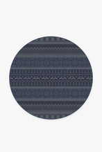 Load image into Gallery viewer, Fair Isle Blue Rug
