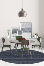 Load image into Gallery viewer, Fair Isle Blue Rug
